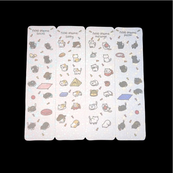 Holographic Neko Atsume Sticker Set - Picture 6 of 8